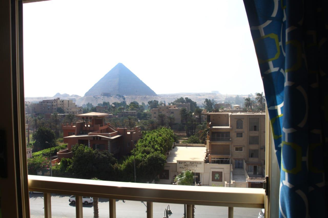 Giza Tiba Pyramids Hotel מראה חיצוני תמונה